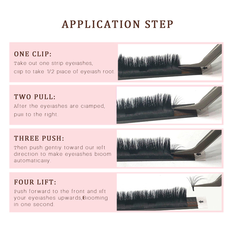 Individual Volume eyelash extension JH125